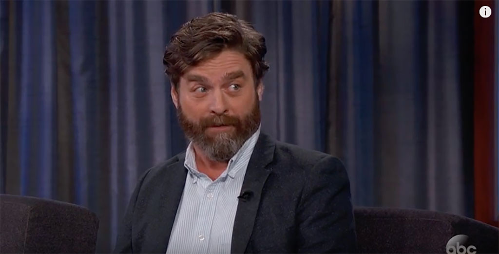 Zach Galifianakis, Jimmy Kimmel Zach Galifianakis, Jimmy Kimmel
